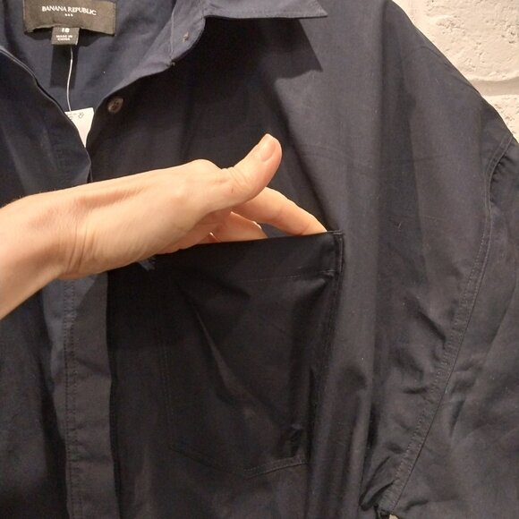 Banana Republic Navy Jumpsuit - Picture 3 of 14